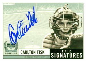 1999 Century Legends - Epic Signatures - Carlton Fisk
